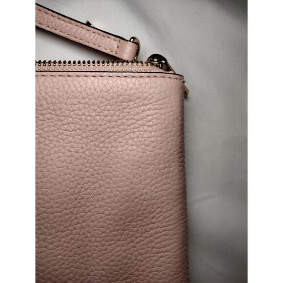 Michael Kors Triple Compartment Crossbody Pink Gold - Picture 11 of 12
